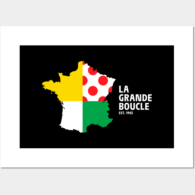 La Grande Boucle Wall Art by reigedesign